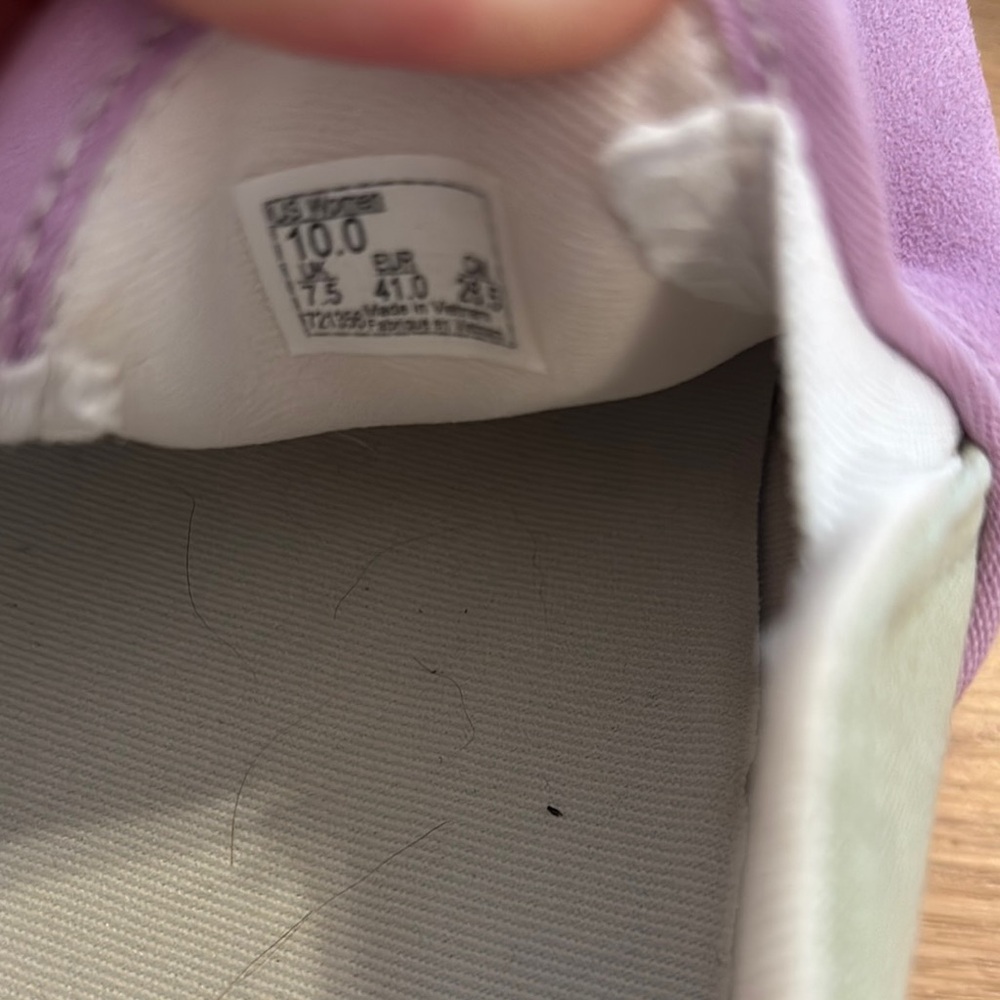 Vans Slip-On Shoes in Purple and Green - Picture 7 of 8